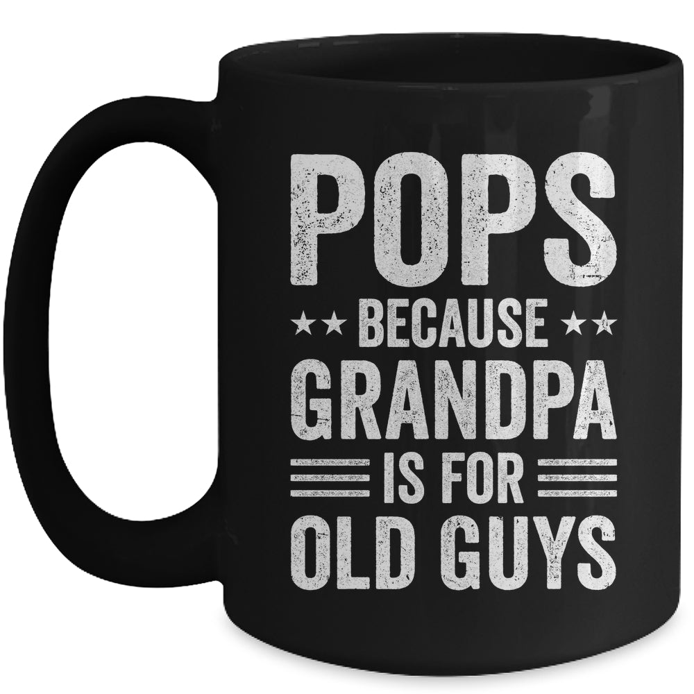 Funny Pops Art For Grandpa From Grandkids Father's Day Mug | teecentury