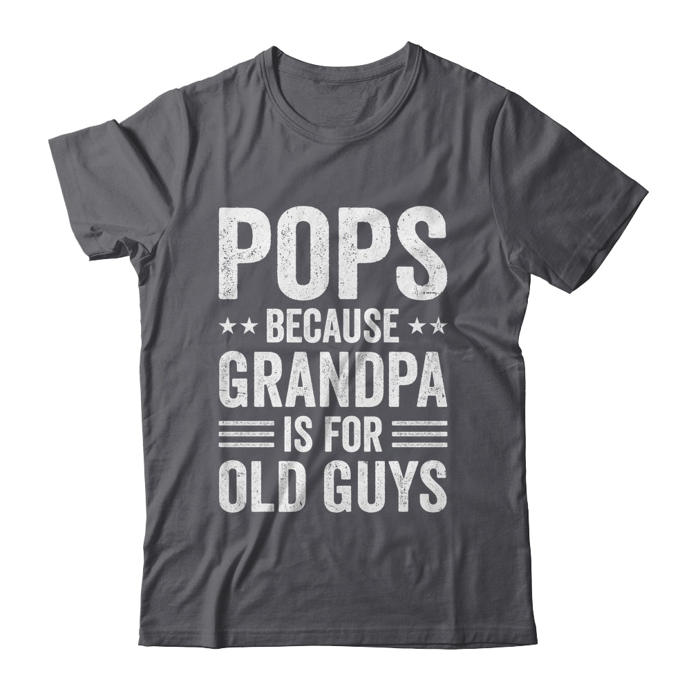 Funny Pops Art For Grandpa From Grandkids Father's Day Shirt & Hoodie | teecentury