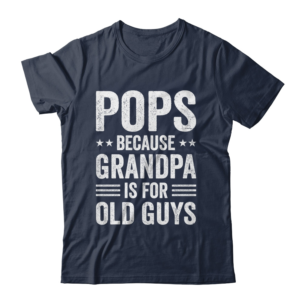 Funny Pops Art For Grandpa From Grandkids Father's Day Shirt & Hoodie | teecentury