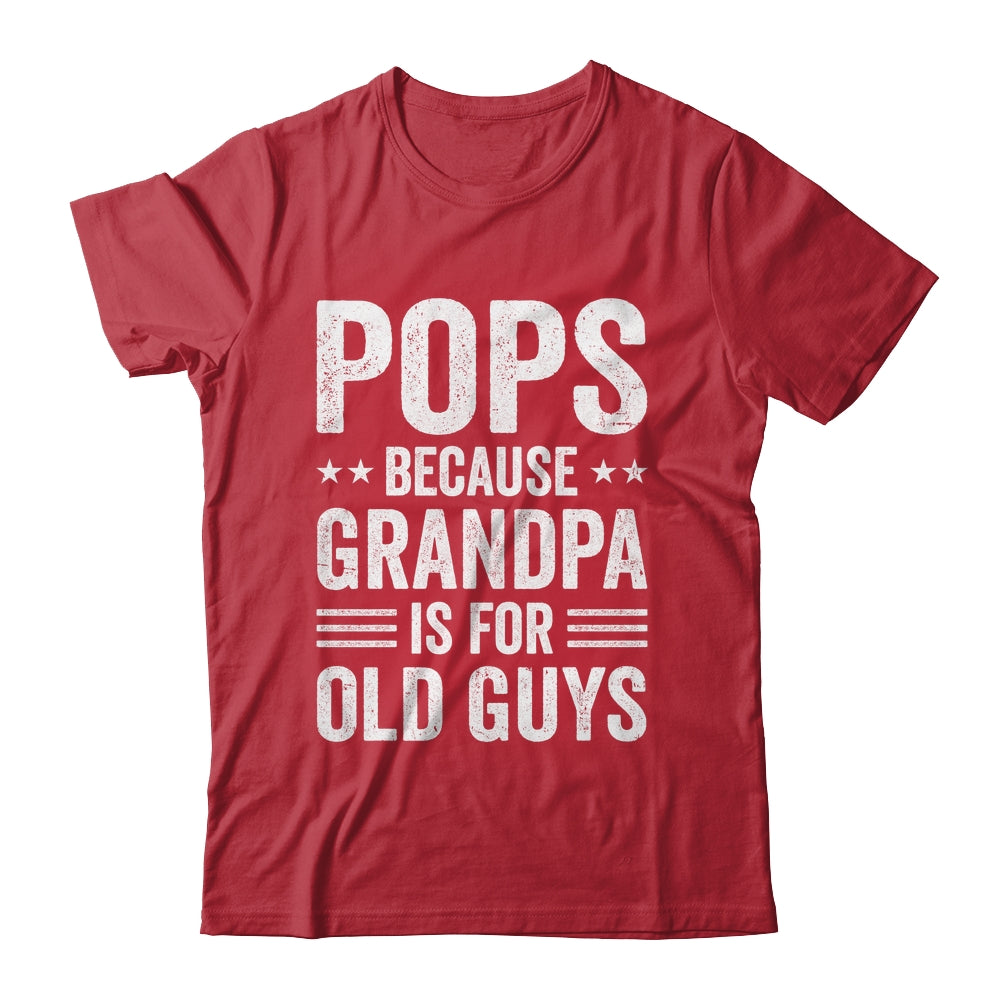 Funny Pops Art For Grandpa From Grandkids Father's Day Shirt & Hoodie | teecentury