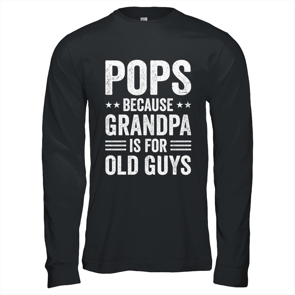 Funny Pops Art For Grandpa From Grandkids Father's Day Shirt & Hoodie | teecentury
