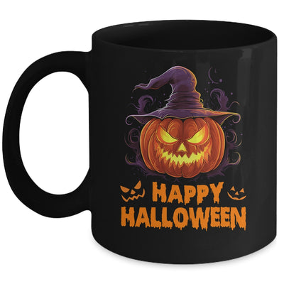 Funny Pumpkin Happy Halloween Costume Men Women Boys Girls Mug | teecentury