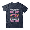 Funny Quilting Art For Women Stitch Sewer Quilt Quilter Shirt & Tank Top | teecentury