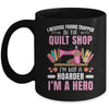 Funny Quilting Art For Women Stitch Sewer Quilt Quilter Mug | teecentury