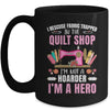 Funny Quilting Art For Women Stitch Sewer Quilt Quilter Mug | teecentury