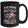 Funny Quilting Design For Women Girls Quilter Sewing Lovers Mug | teecentury