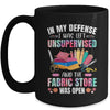 Funny Quilting Design For Women Girls Quilter Sewing Lovers Mug | teecentury