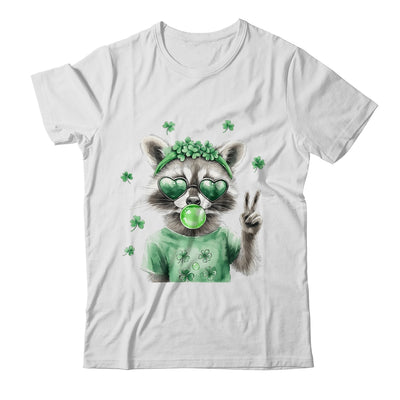 Funny Raccoon St Patrick's Day Retro Coquette Lucky Irish Shirt & Hoodie | teecentury
