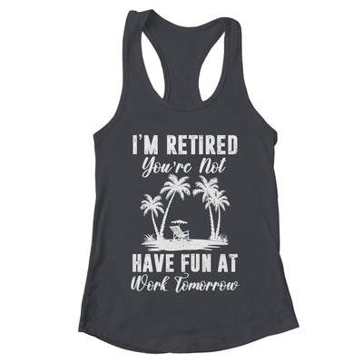 Funny Retired Art For Men Women Work Retiree Retirement Shirt & Tank Top | teecentury