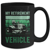 Funny Retirement Gardening For Men Women Lawn Mowing Mug | teecentury
