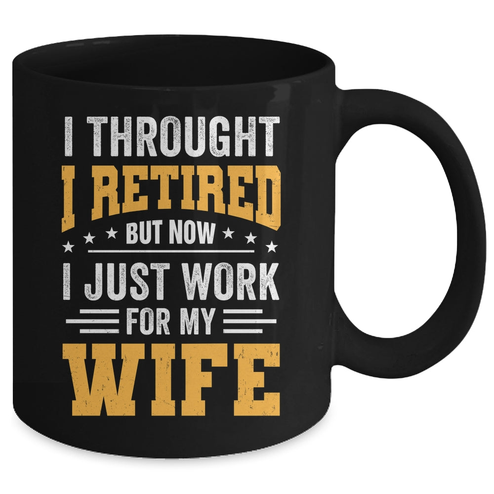 Funny Retirement Novelty Men Husband Dad Grandpa Retirement Mug | teecentury