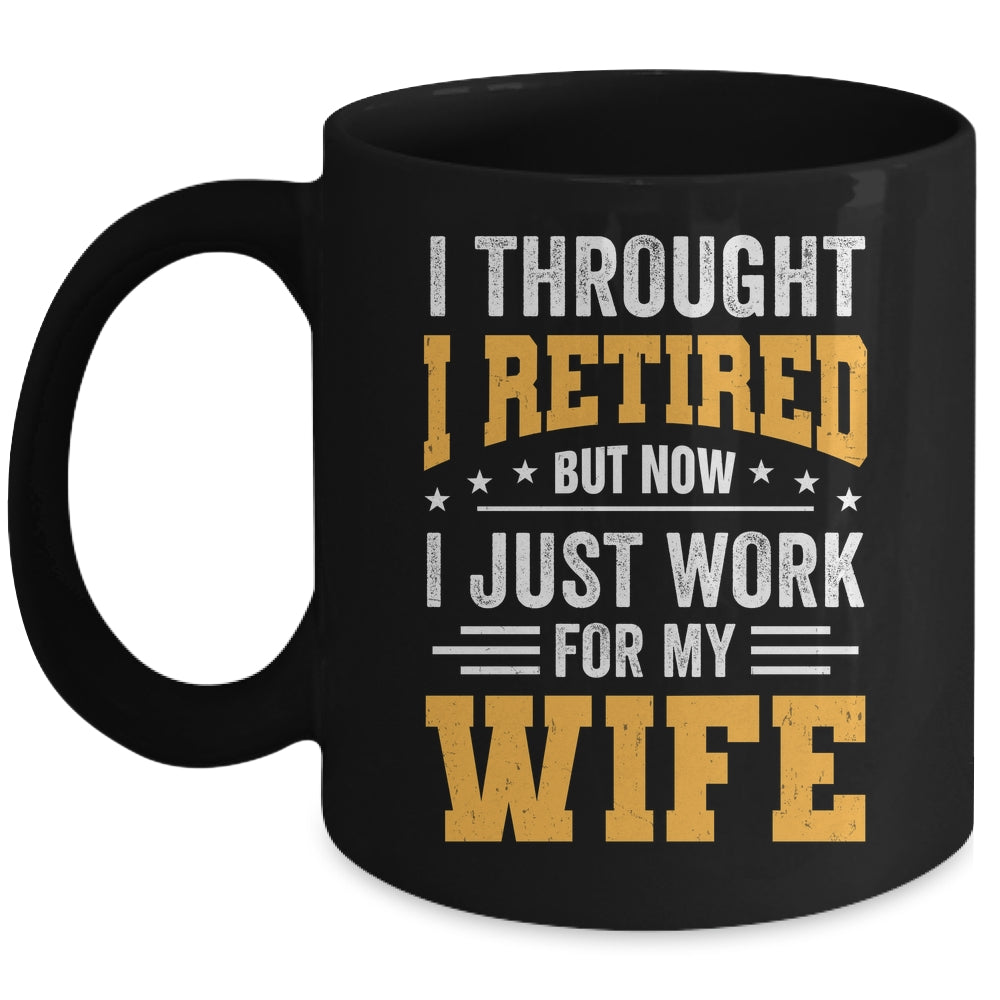 Funny Retirement Novelty Men Husband Dad Grandpa Retirement Mug | teecentury