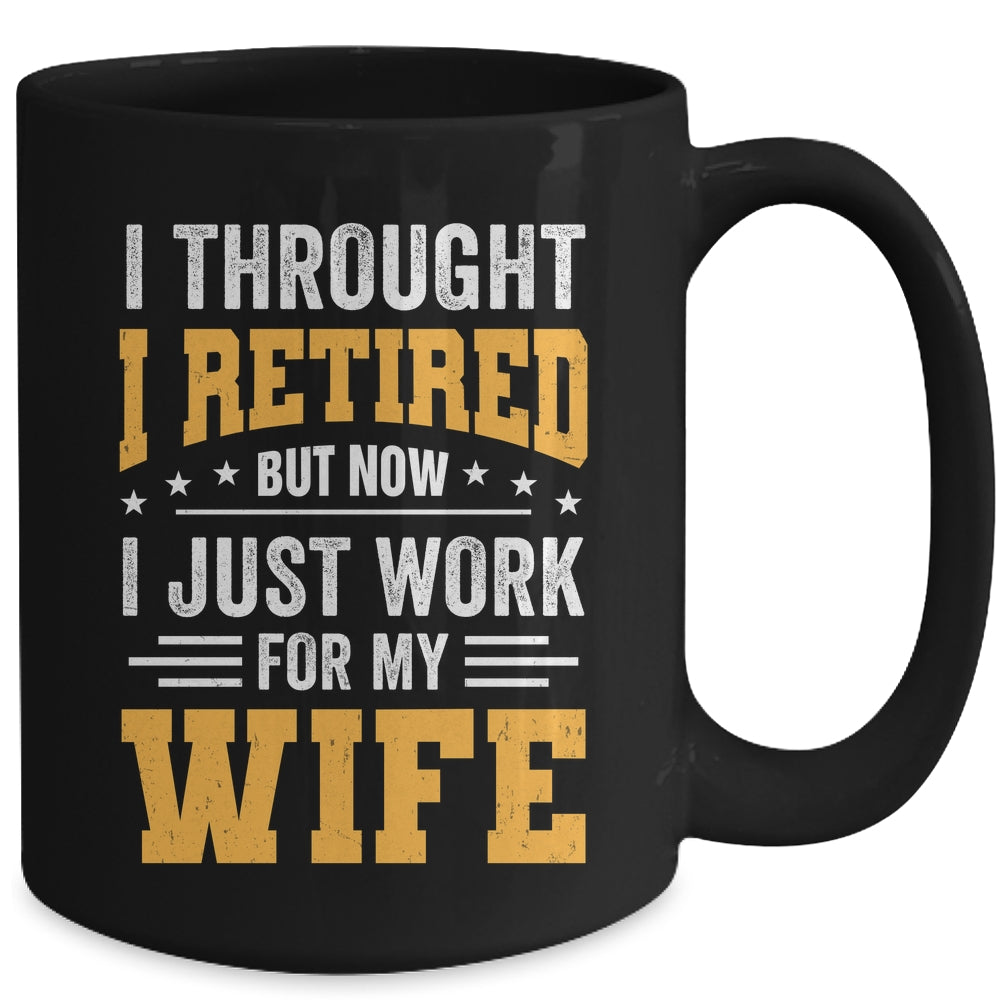 Funny Retirement Novelty Men Husband Dad Grandpa Retirement Mug | teecentury
