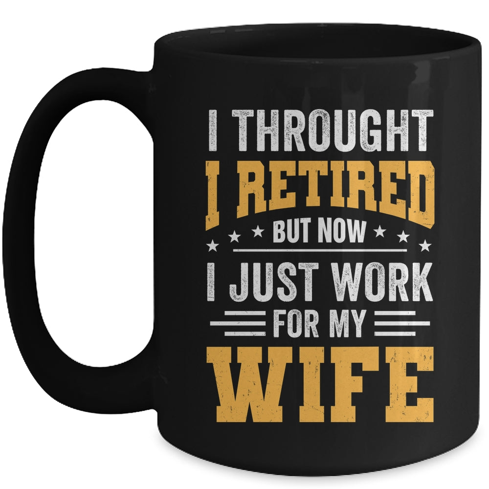 Funny Retirement Novelty Men Husband Dad Grandpa Retirement Mug | teecentury
