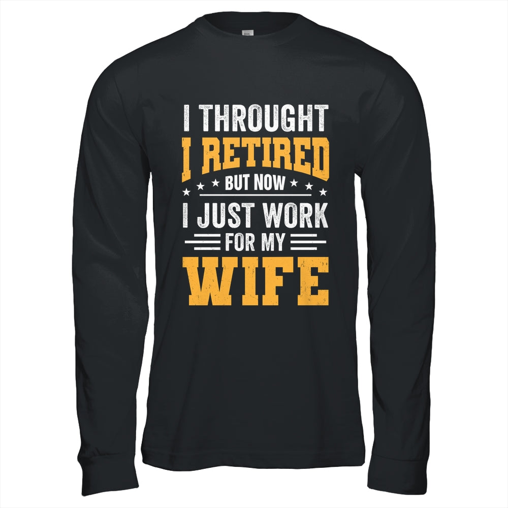 Funny Retirement Novelty Men Husband Dad Grandpa Retirement Shirt & Hoodie | teecentury