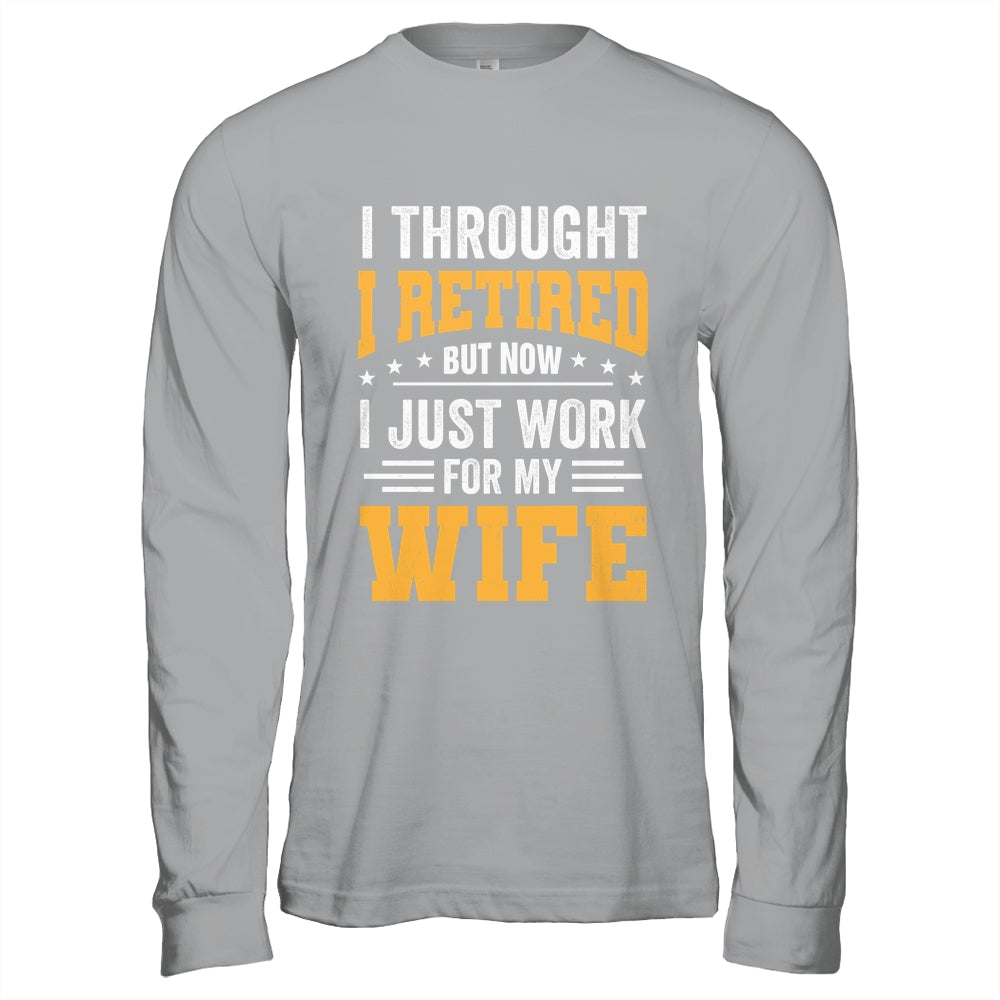 Funny Retirement Novelty Men Husband Dad Grandpa Retirement Shirt & Hoodie | teecentury