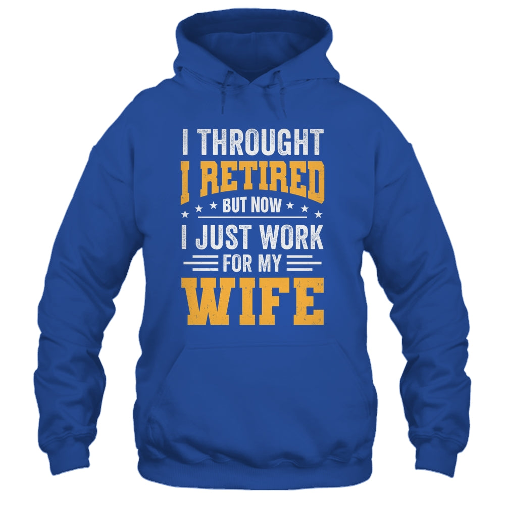 Funny Retirement Novelty Men Husband Dad Grandpa Retirement Shirt & Hoodie | teecentury