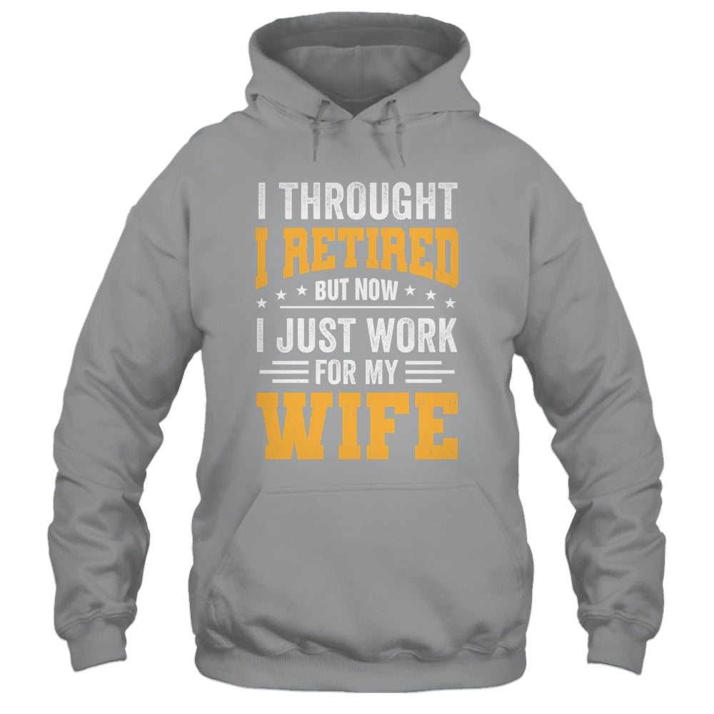 Funny Retirement Novelty Men Husband Dad Grandpa Retirement Shirt & Hoodie | teecentury