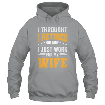 Funny Retirement Novelty Men Husband Dad Grandpa Retirement Shirt & Hoodie | teecentury