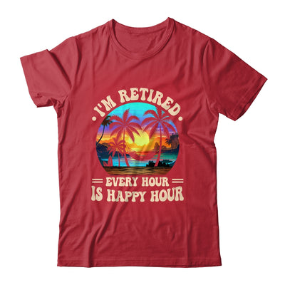 Funny Rocking The Retired Life Summer Funny Retirement Shirt & Tank Top | teecentury
