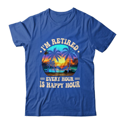 Funny Rocking The Retired Life Summer Funny Retirement Shirt & Tank Top | teecentury