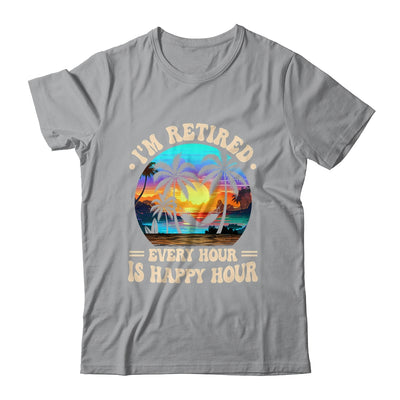 Funny Rocking The Retired Life Summer Funny Retirement Shirt & Tank Top | teecentury