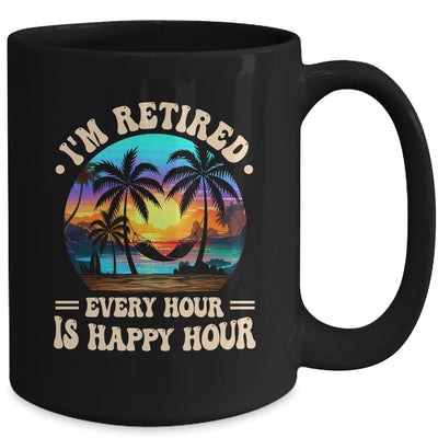 Funny Rocking The Retired Life Summer Funny Retirement Mug | teecentury