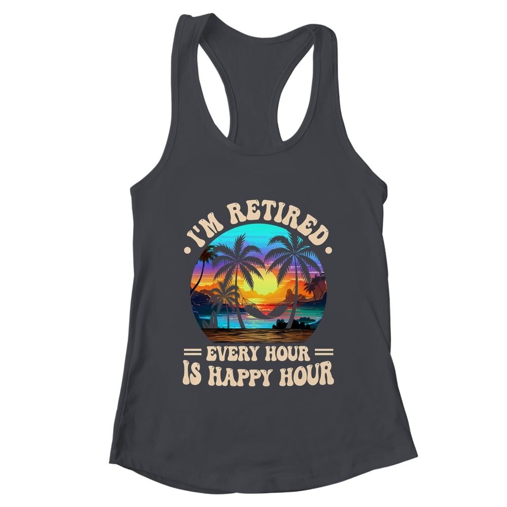 Funny Rocking The Retired Life Summer Funny Retirement Shirt & Tank Top | teecentury