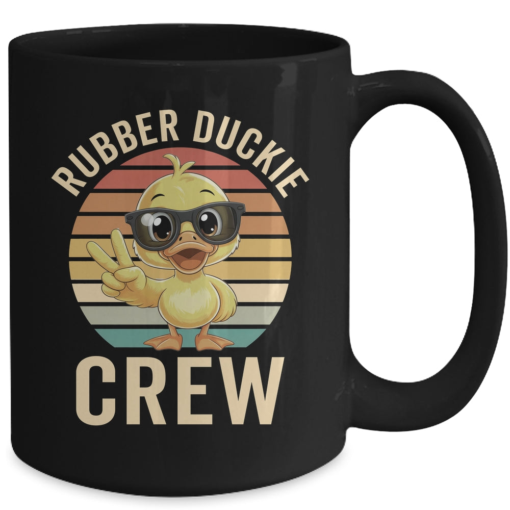 Funny Rubber Duck Rubber Duckie Crew Cruise Duck Boys Girls Mug | teecentury