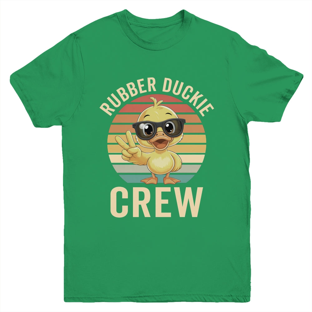 Funny Rubber Duck Rubber Duckie Crew Cruise Duck Boys Girls Youth Shirt | teecentury