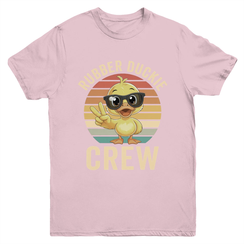Funny Rubber Duck Rubber Duckie Crew Cruise Duck Boys Girls Youth Shirt | teecentury