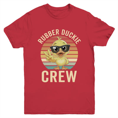 Funny Rubber Duck Rubber Duckie Crew Cruise Duck Boys Girls Youth Shirt | teecentury