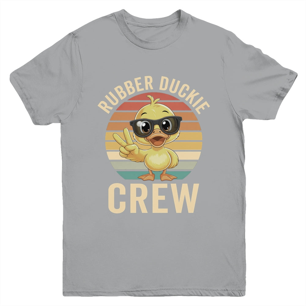 Funny Rubber Duck Rubber Duckie Crew Cruise Duck Boys Girls Youth Shirt | teecentury