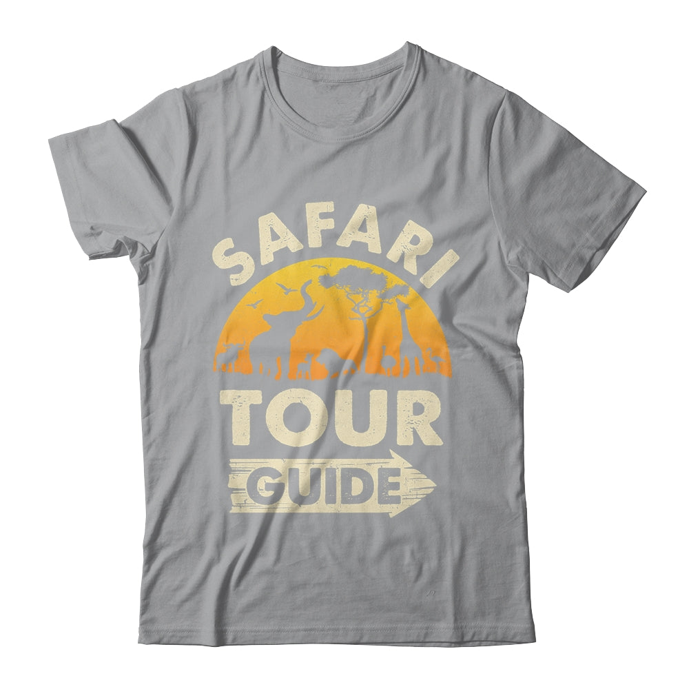 Funny Safari Guide Art For Men Women Kids Zoo Safari Costume Shirt