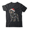 Funny Santa Bulldog Retriever Christmas Lights Dog Lover Shirt & Sweatshirt | teecentury