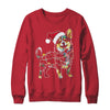 Funny Santa Corgi Retriever Christmas Lights Dog Lover Shirt & Sweatshirt | teecentury