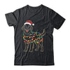 Funny Santa Golden Retriever Retriever Christmas Lights Dog Lover Shirt & Sweatshirt | teecentury