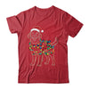 Funny Santa Golden Retriever Retriever Christmas Lights Dog Lover Shirt & Sweatshirt | teecentury