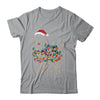 Funny Santa Golden Retriever Retriever Christmas Lights Dog Lover Shirt & Sweatshirt | teecentury