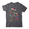 Funny Santa Rottweiler Retriever Christmas Lights Dog Lover Shirt & Sweatshirt | teecentury
