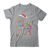 Funny Santa Rottweiler Retriever Christmas Lights Dog Lover Shirt & Sweatshirt | teecentury
