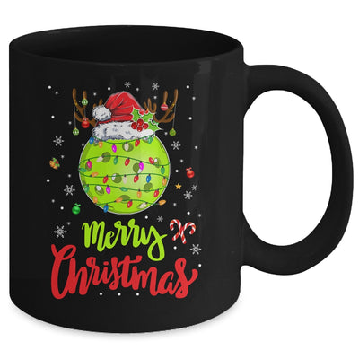 Funny Santas Pickleball Player Christmas Merry Pickleball Mug | teecentury