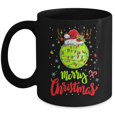 Funny Santas Pickleball Player Christmas Merry Pickleball Mug | teecentury