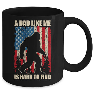 Funny Sasquatch A Dad Like Me Is Hard To Find Flag Bigfoot Mug | teecentury