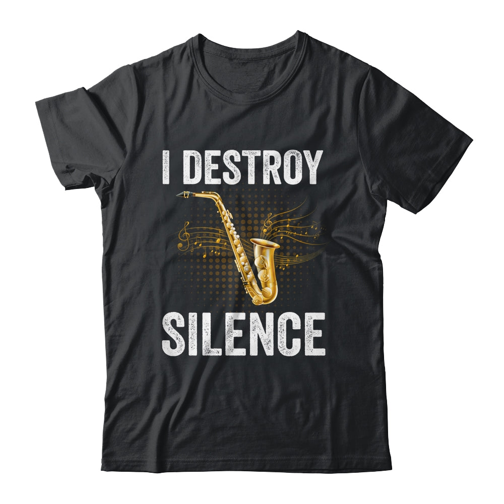 Funny Saxophone Art For Men Women Sax Saxophone Saxophonist Shirt & Tank Top | teecentury