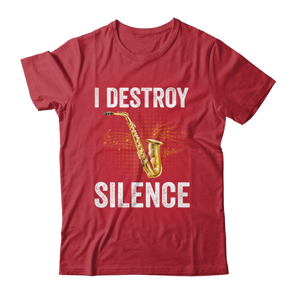 Funny Saxophone Art For Men Women Sax Saxophone Saxophonist Shirt & Tank Top | teecentury