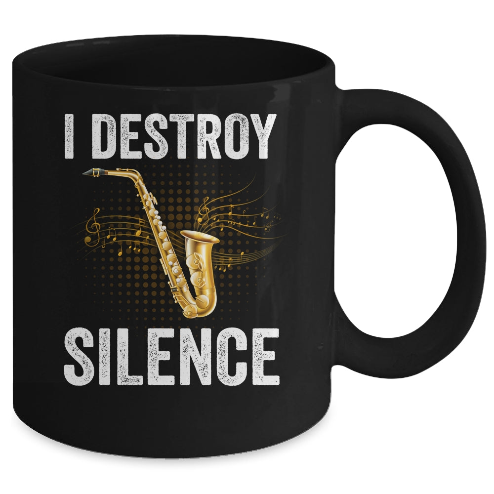 Funny Saxophone Art For Men Women Sax Saxophone Saxophonist Mug | teecentury