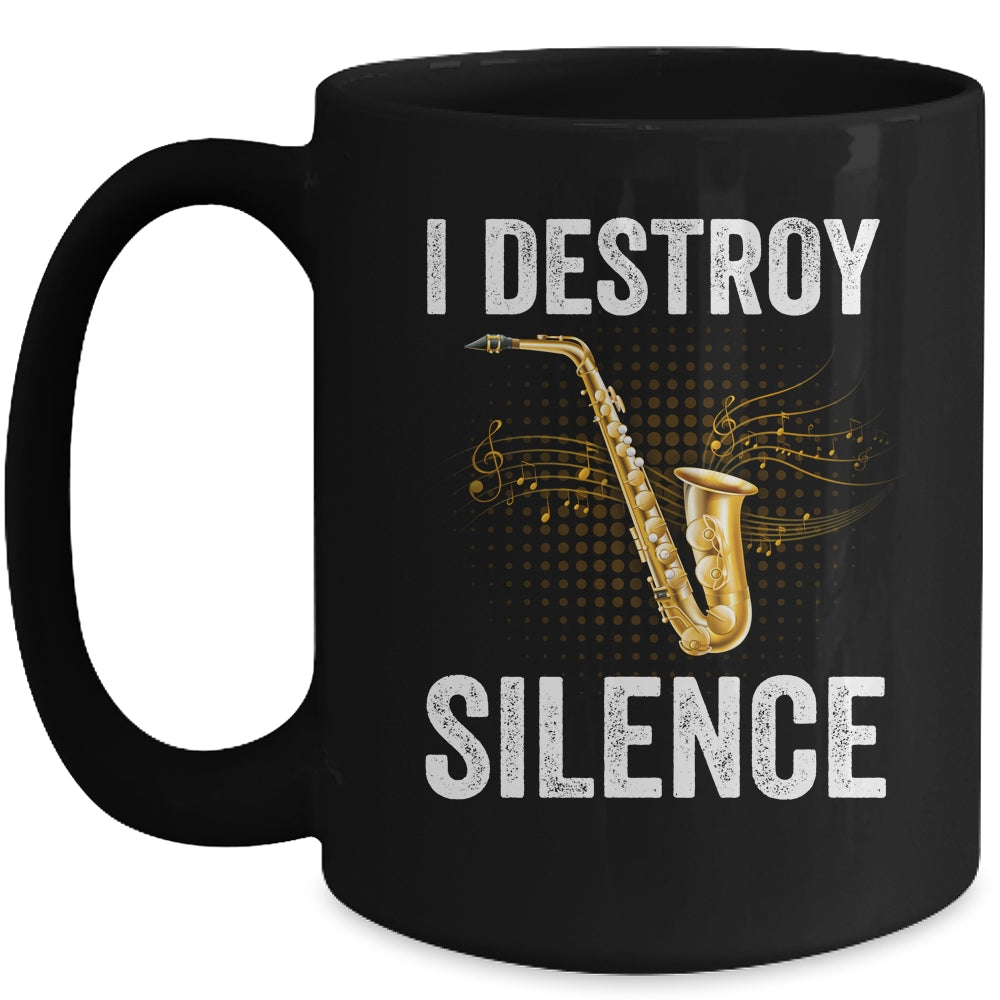Funny Saxophone Art For Men Women Sax Saxophone Saxophonist Mug | teecentury