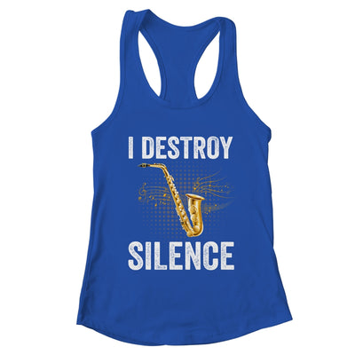 Funny Saxophone Art For Men Women Sax Saxophone Saxophonist Shirt & Tank Top | teecentury