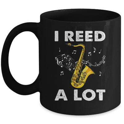 Funny Saxophone Design For Men Women Saxophone Player Reed Mug | teecentury